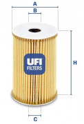 Масляный фильтр UFI 25.151.00