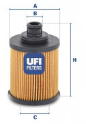 Масляный фильтр UFI 25.031.00