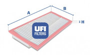 Воздушный фильтр UFI 30.463.00