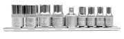 Набір головок Torx Yato YT-0520 (1/4'', 3/8'') 9шт