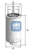 Фільтр паливний UFI 24.999.02