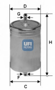 Фільтр паливний UFI 31.611.00