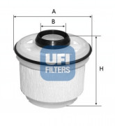 Топливный фильтр UFI 26.045.00