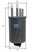 Топливный фильтр UFI 24.459.00