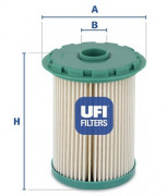 Топливный фильтр UFI 26.693.00