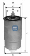 Фільтр паливний UFI 24.H2O.00