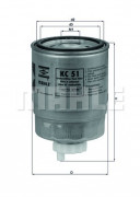 Топливный фильтр KNECHT KC51