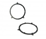 Комплект подиумов / проставок для динамиков Connects2 CT25AU02 в заднюю полку, задние двери Audi A3, A4, A6, TT