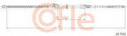 Трос стоянкового (ручного) гальма COFLE 10.7132