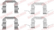 Ремкомплект гальмівних колодок QUICK BRAKE 109-1722