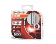Комплект ксеноновых ламп Osram D4S Xenarc Night Breaker Laser 66440XNL Duobox
