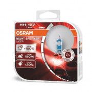 Комплект галогенных ламп Osram Night Breaker Laser 64211 NL Duobox +150% (H11)