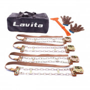 Браслеты / цепи противоскольжения Lavita LA 225285 для шин 225-285мм (4шт)