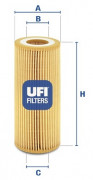 Масляный фильтр UFI 25.048.00