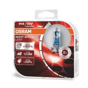 Комплект галогенних ламп Osram Night Breaker Laser 64193NL Duobox +150% (H4)