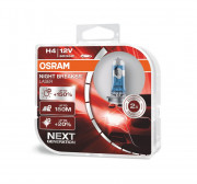 Комплект галогенных ламп Osram Night Breaker Laser Next Generation 64193 NL Duobox +150% (H4)