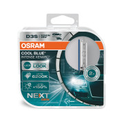 Комплект ксеноновых ламп Osram D3S Xenarc Cool Blue Intense Next Gen 66340 CBN HCB Duobox +150%