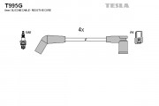 Комплект високовольтних дротів запалювання TESLA T995G