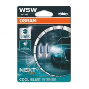 Комплект ламп розжарювання Osram Cool Blue Intense Next Generation 2825CBN-02B (W5W / T10)