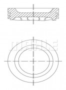 Поршень MAHLE 0303400