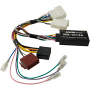 Can-Bus адаптер для подключения кнопок на руле и штатного усилителя AWM MS-1013A (Mitsubishi Pajero 2010-2013)