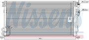 Радіатор кондиціонера NISSENS 94492
