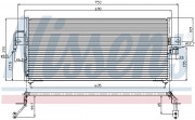 Радиатор кондиционера NISSENS 94361