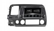 Штатная магнитола Gazer CM6007-FA для Honda Civic (FA) 2006-2011 (Android 8.0)