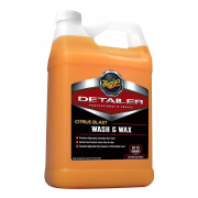 Автошампунь з воском карнауби (концентрат) Meguiar's D11301 Detailer Citrus Blast Wash & Wax (3,78л)