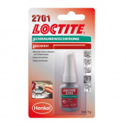 Герметик, фіксатор різьблення високої міцності Loctite 2701 (5мл)