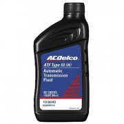 Синтетична трансмісійна олива для АКПП ACDelco ATF Dexron-III ATF (946мл)
