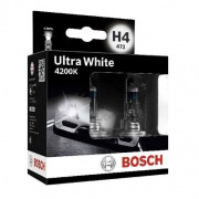 Комплект галогенних ламп Bosch Ultra White 1987301181 (H4)