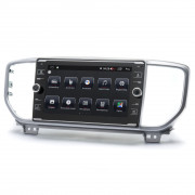 Штатная магнитола Prime-X 22-599/8К DSP для Kia Sportage (KM) 2008-2010 (Android 10)