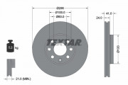 Тормозной диск TEXTAR 92091803