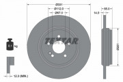 Тормозной диск TEXTAR 92103303