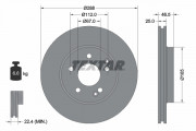 Тормозной диск TEXTAR 92105905