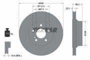 Тормозной диск TEXTAR 92115505