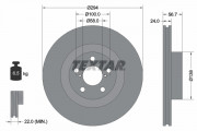 Тормозной диск TEXTAR 92139500