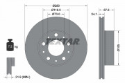 Тормозной диск TEXTAR 92275105