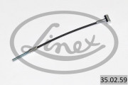 Трос стояночного (ручного) тормоза LINEX 35.02.59