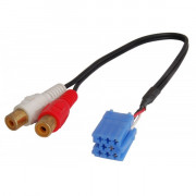 AUX кабель-адаптер AWM 100-06 для подключения аудиоисточников к магнитолам Becker, Blaupunkt, VDO