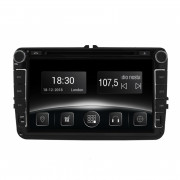 Штатна магнітола Gazer CM6008-T5 для Volkswagen, Skoda, Seat 2008-2016 (Android 8.0)