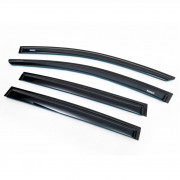 Вітровики (дефлектори вікон) Chevrolet Aveo 2011+ Niken 001ch030201 (комплект 4шт)