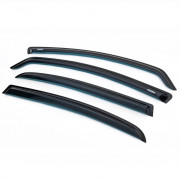 Дефлекторы окон (ветровики) на Opel Corsa D (2007+) Niken 001op090201 (комплект 4шт)