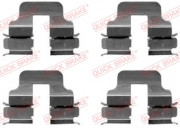Ремкомплект гальмівних колодок QUICK BRAKE 109-1247