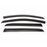 Дефлекторы окон (ветровики) на Volkswagen Golf 7 (2012-2019) ANV anv14677 (комплект 4шт)