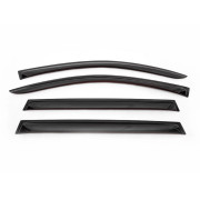 Дефлекторы окон (ветровики) на Volkswagen Tiguan 1 (2007-2016) ANV anv6739 (комплект 4шт)