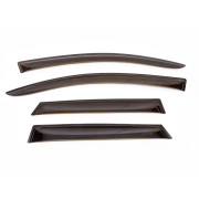 Дефлекторы окон (ветровики) на Mazda 3 (2003-2009) ANV anv73196 (комплект 4шт)
