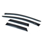 Дефлекторы окон (ветровики) на Mazda CX-7 (2006-2012) HIC ma22 (комплект 4шт)