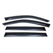 Дефлекторы окон (ветровики) на SsangYong Rexton (2008-2013) HIC ssa9 (комплект 4шт)